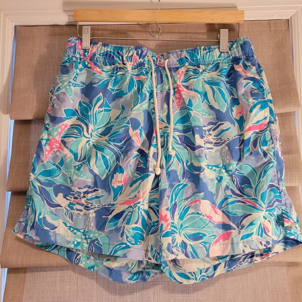 Lilly Pulitzer Men's Capri Bathing Trunk-Size L